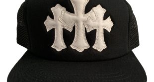 Chrome-Hearts-Cemetery-Trucker-Hat-–-Black