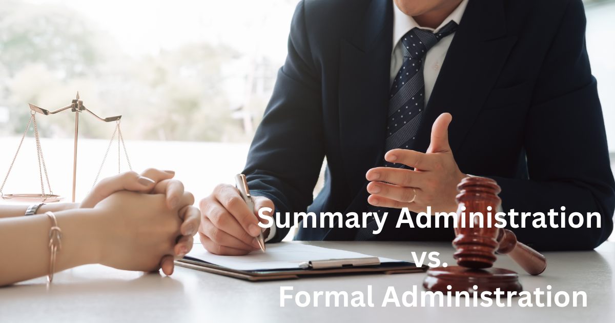 summary vs formal administration florida