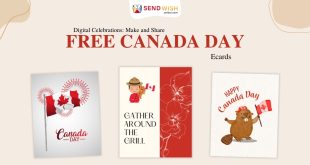 Free Ecards for Canada Day and 4th of July