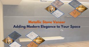 Metallic Stone Veneer