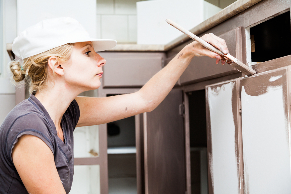 painting kitchen cabinets paint