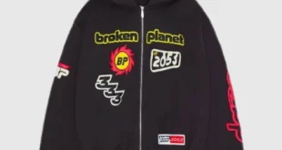 Broken Planet 2053 Zip Up Hoodie