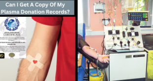 Plasma Donation Records