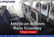 American Airlines basic economy