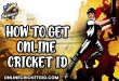 online cricket id