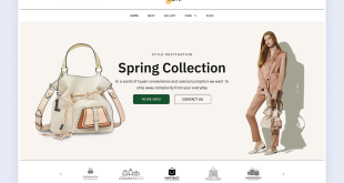 Online Fashion eCommerce Website Template