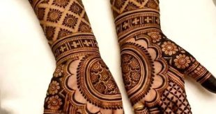 mehendi design front hand