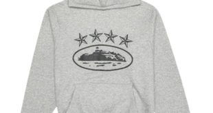 Corteiz 4Starz Alcatraz Hoodie Grey