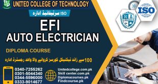 EFI Auto car Electrician course in Rawalpindi Islamabad