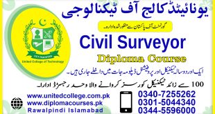 Civil Surveyor course in Rawalpindi