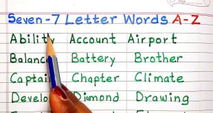 7-letter words starting with C