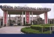 noida international university