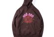 Brown Sp5der 555 Hoodie – Brown