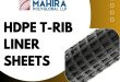 T-Rib HDPE liner sheets India